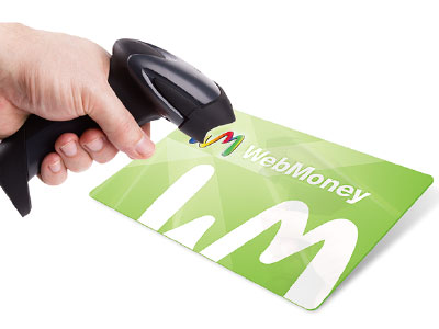 WebMoneyストアーカードにチャージ