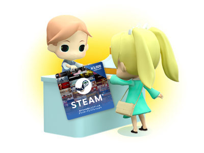 ファミリーマートでの購入方法 Steamプリペイドカード 電子マネーwebmoney ウェブマネー