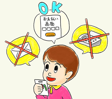 お支払い画面だけ